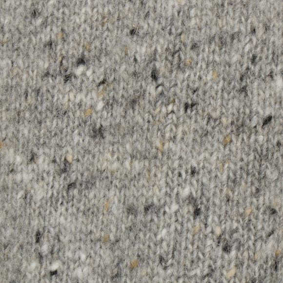 Gray Donegal Wool Mohair Tweed Cardigan Jacket XL - Picture 3 of 3